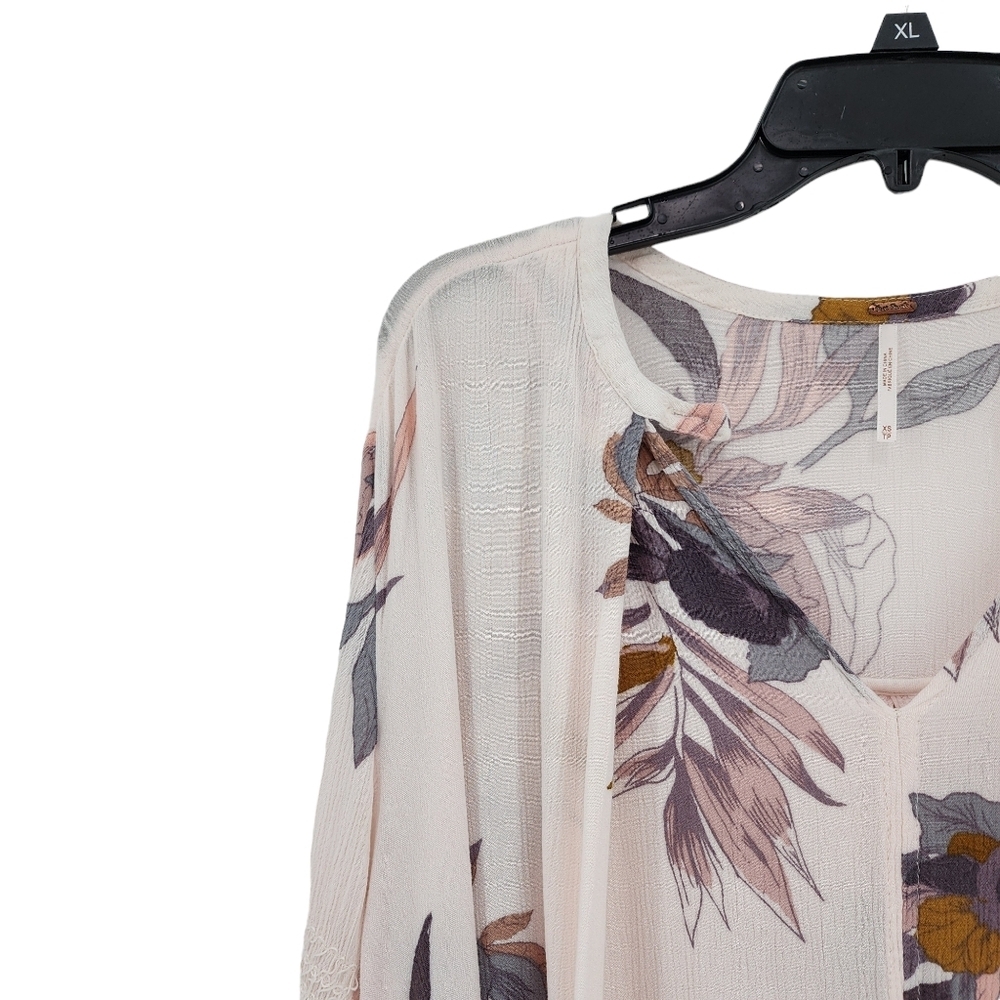 Free People Women's Tree Print Flowy Swing Dress - XS - Picture 3 of 9